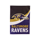 Baltimore Ravens Burlap Flag GDN Size