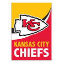 Kansas City Chiefs Burlap Flag GDN Size