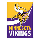 Minnesota Vikings Burlap Flag GDN Size