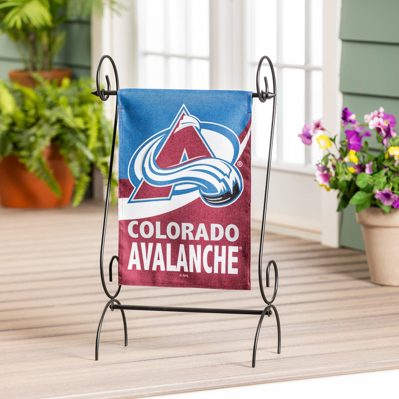 Colorado Avalanche Burlap Flag GDN Size