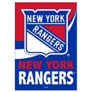 New York Rangers Burlap Flag GDN Size