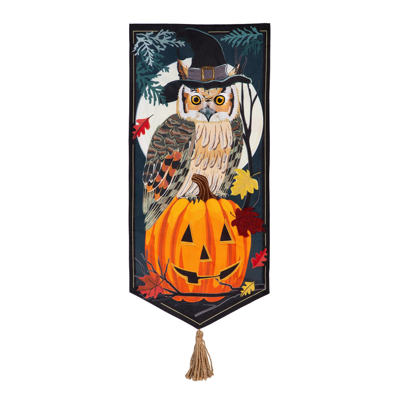 Halloween Night Owl Everlasting Impressions Textile Decor