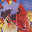 Cardinal Friends Garden Lustre Flag
