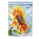 New Morning Sunflower Lustre Garden Flag