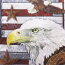 Eagle Moire Garden Flag