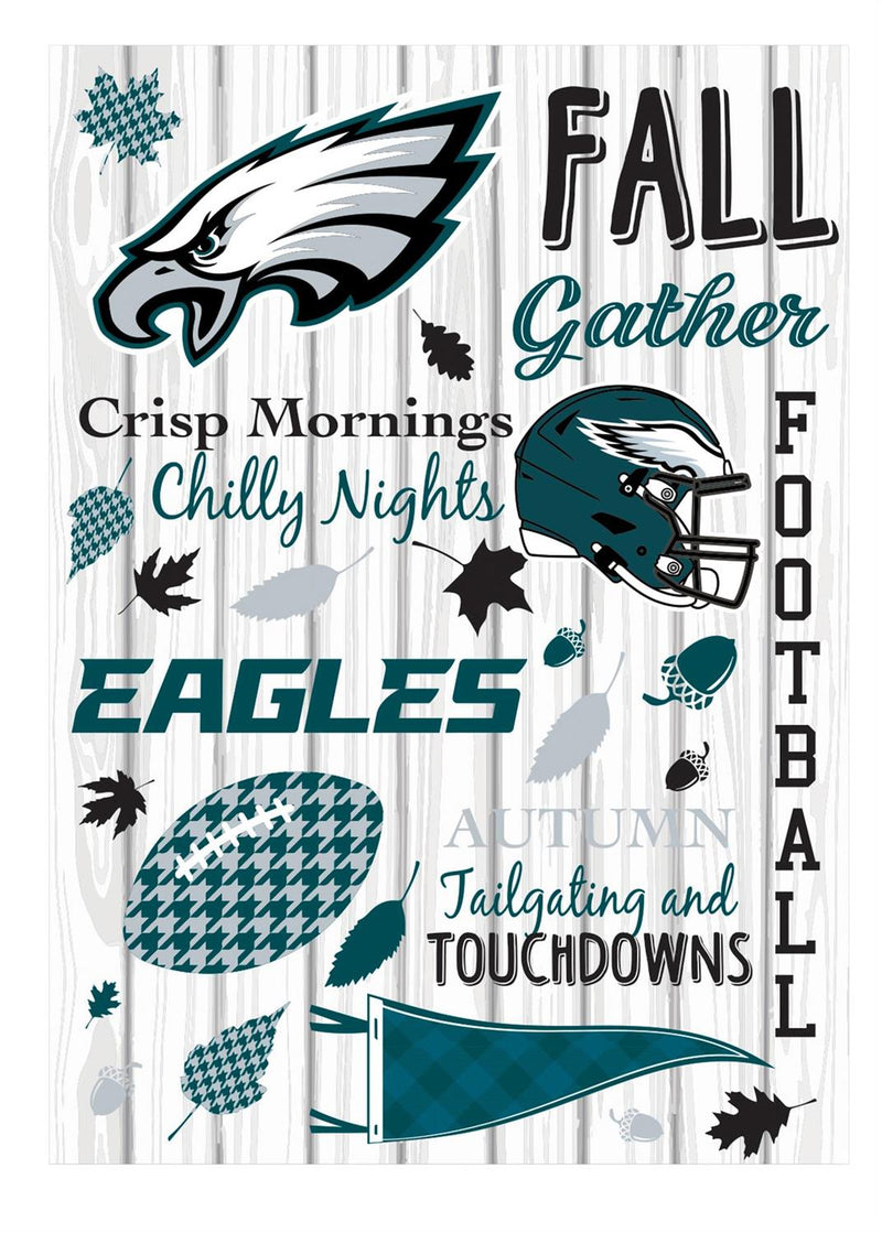 Philadelphia Eagles, Moire Flag, GDN, Fall Seasonal