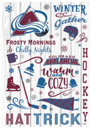 Colorado Avalanche, Moire Flag, GDN, Fall Seasonal