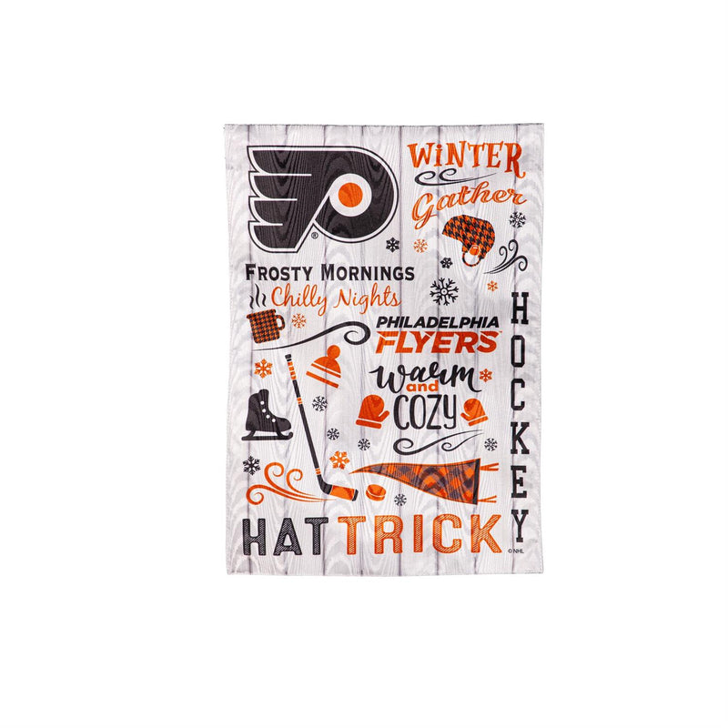 Philadelphia Flyers, Moire Flag, GDN, Fall Seasonal