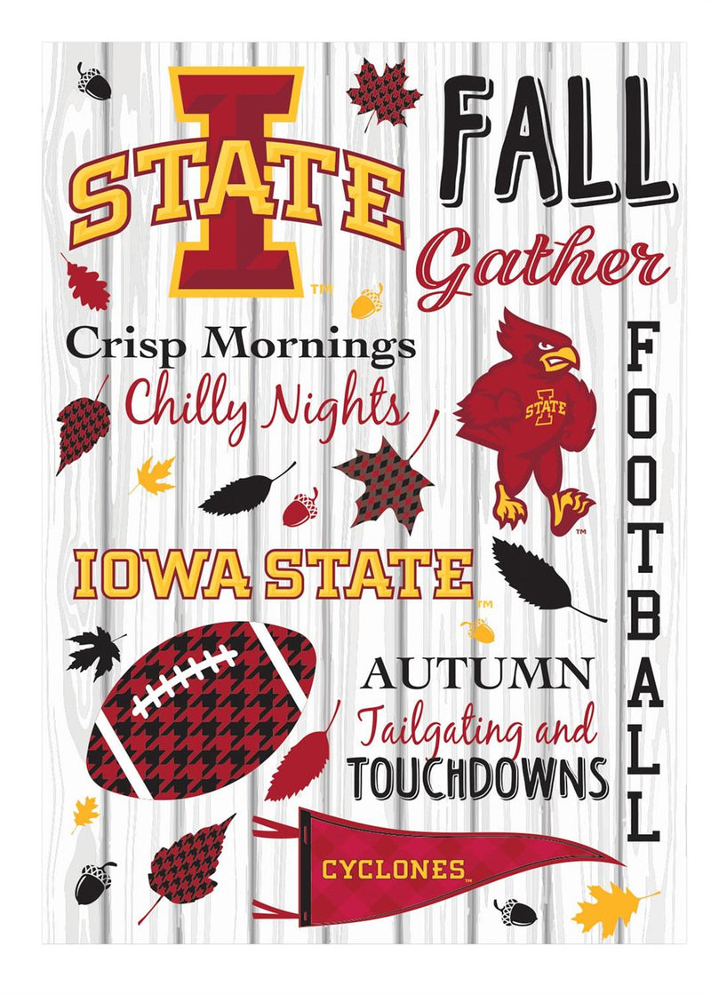 Iowa State University, Moire Flag, GDN, Fall Seasonal