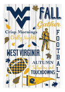 West Virginia University, Moire Flag, GDN, Fall Seasonal
