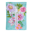 Easter Blessings Suede Garden Flag