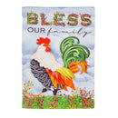 Farm Country Suede Garden Flag
