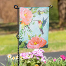 Hummingbird Suede Garden Flag