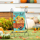 Pickup For Fall Suede Garden Flag