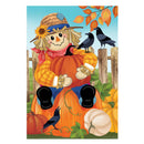 Friends & Scarecrow Suede Garden Flag_x000D_