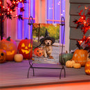 Goldens With Broom Suede Garden Flag_x000D_