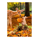 Fawn And Bunny Suede Garden Flag_x000D_