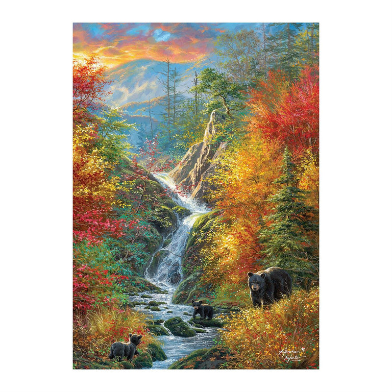 Golden Adventure Suede Garden Flag