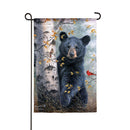 Forest Friends Garden Suede Flag