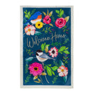 Welcome Home Songbirds Applique House Flag