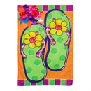 Flip Flop Summer Applique House Flag