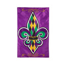 Fleur de Lis Applique House Flag