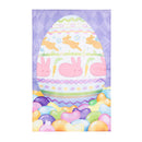 Sweet Treats and Easter Friends Applique House Flag