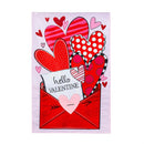 Sending Love Valentine's Day Applique House Flag