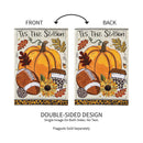 Tis' The Season Fall Applique Garden Flag_x000D_