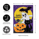 Halloween Friends Applique Garden Flag_x000D_