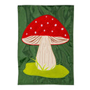Mushroom Basic Applique Garden Flag