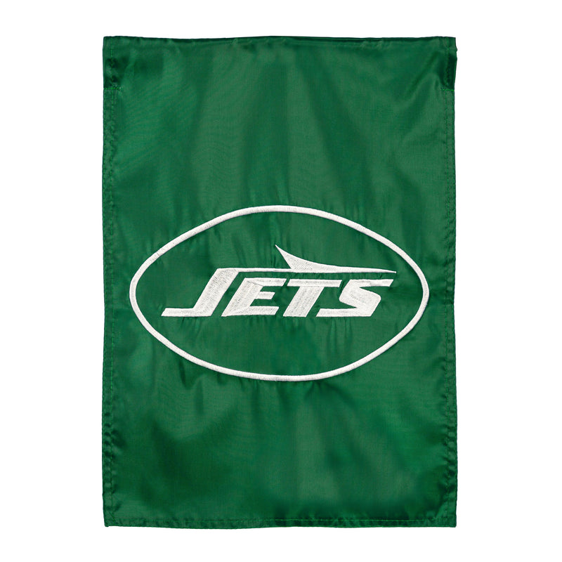 New York Jets Applique Garden Flag