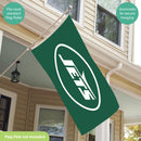 New York Jets Single Sided Flag w/ 2 Grommets, 3'x5'