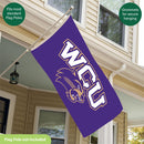 Western Carolina University Single Sided Flag w/ 2 Grommets, 3'x5'