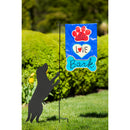 Dog Garden Flag Stand,20136