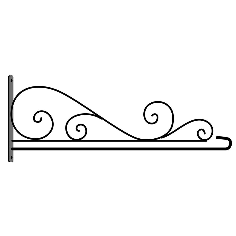 Swirl Wall-Mount House Flag Hanger,20147