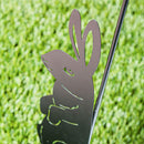 Bunny Laser Cut Garden Flag Stand,20157
