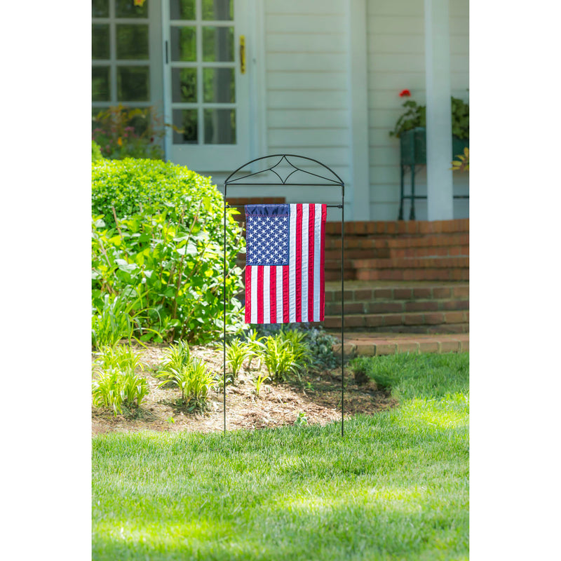 Diamond Garden Flag Arbor Stand,20191