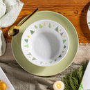 Shades of Green Bowls Melamine Bowl, 7.5"