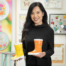 Multi-Color Fun Fruits Rain Boot Planter, Set of 2