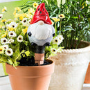 What She Shed Plant Support & Accessories, Ceramic Gnome Fruit Fly/Gnat Trap with Watering Globe