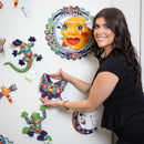 Terracotta Butterfly Wall Art