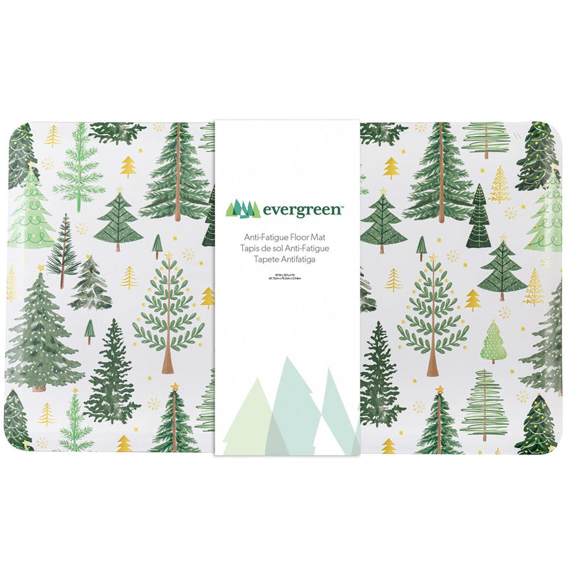 Shades of Green Kitchen Mat Anti-Fatigue Mats, 30" x 18"