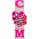 Happy Valentine's Day Sweethearts/ Happy Easter Bunny with Carrot Double Sided Door Banner