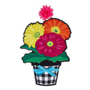 Gerbera Daisy Trio LED Window Decor,2ddw2251