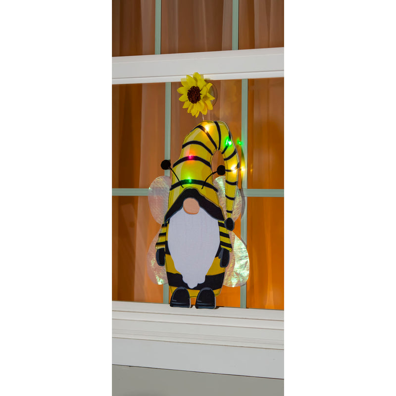 Bee Humble Bee Kind Gnome LED Window Décor,2ddw2252