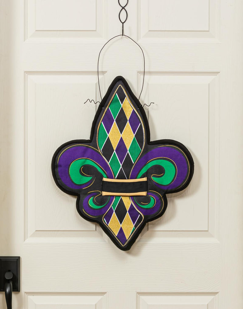 Fleur de Lis Estate Door Décor