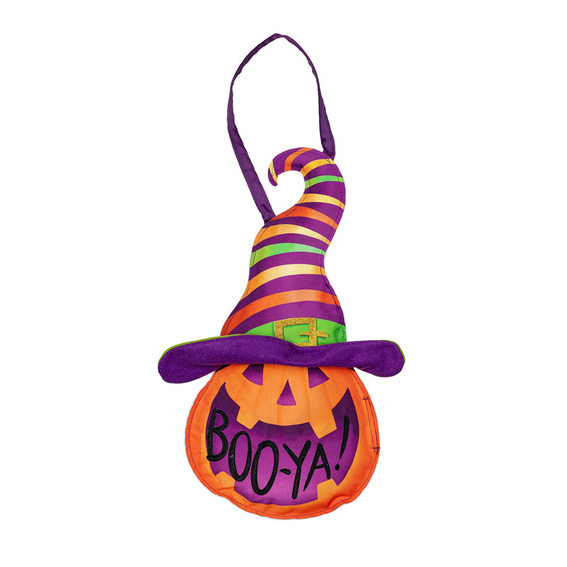 Witch Hat Door Decor, Boo-Ya