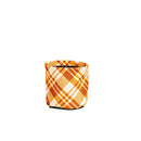 Fall Plaid Round Fabric Planters, Set of 3