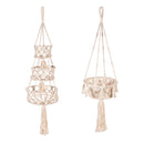 Macrame Hanging Nouveau Plant Cover for Large Planter